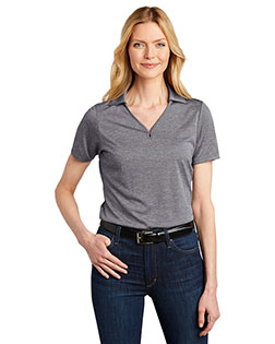 Port Authority Ladies Shadow Stripe Polo. LK585 In Big & Tall Sizes
