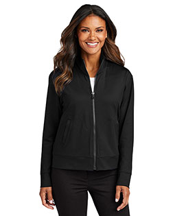 Port Authority LK881 ® Ladies C-FREE ® Double Knit Full-Zip