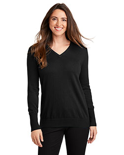 Port Authority LSW285 Women Vneck Sweater In Big & Tall Sizes