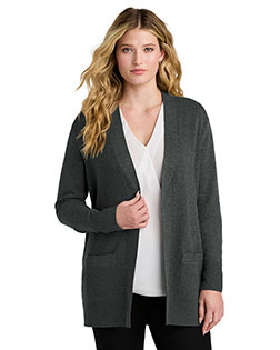 Port Authority ®  Women's Easy Care Open-Front Cardigan Sweater LSW2890 at BignTallApparel