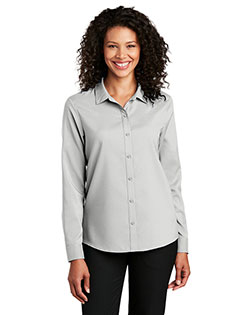 Port Authority Ladies Long Sleeve Performance Staff Shirt LW401