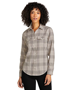 Port Authority Ladies Long Sleeve Ombre Plaid Shirt LW672