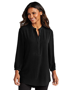 Port Authority ®  Ladies 3/4-Sleeve Textured Crepe Tunic LW713