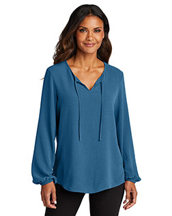 Port Authority ®  Ladies Textured Crepe Blouse LW714