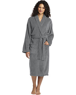 Port Authority Plush Microfleece Shawl Collar Robe. R102