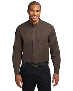 Port Authority S608ES Men  Extended Sized Long Sleeve Easy Care Dress Shirt