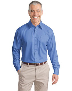Port Authority S638 Men Long Sleeve Non Iron Twill Shirt