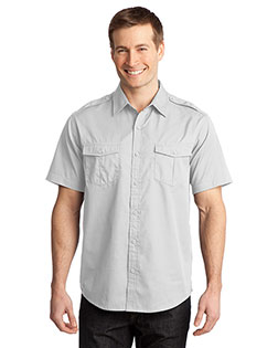 Port Authority S648 Men Stainresistant Short Sleeve Twill Shirt