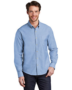 Port Authority S651 Untucked Fit SuperPro Oxford