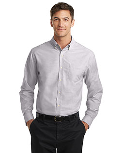 Port Authority S658 SuperPro Oxford Shirt at BigNTallApparel