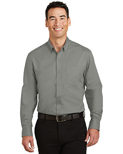 Port Authority SuperPro Twill Shirt. S663 at BignTallApparel