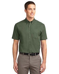 Port Authority TLS508 Men Tall Short Sleeve Easy Care Shirt
