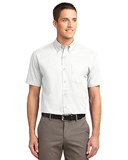 Port Authority TLS508 Men Tall Short Sleeve Easy Care Shirt