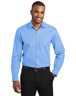 Port Authority Slim Fit Carefree Poplin Shirt. W103