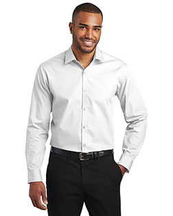 Port Authority Slim Fit Carefree Poplin Shirt. W103