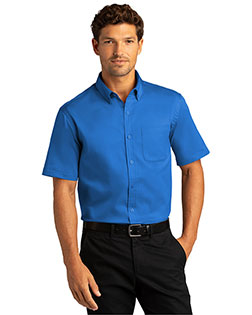 Port Authority Short Sleeve SuperPro React Twill Shirt. W809