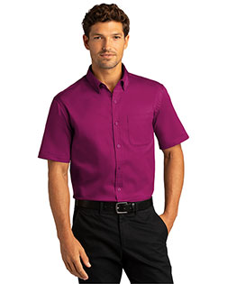 Port Authority Short Sleeve SuperPro React Twill Shirt. W809