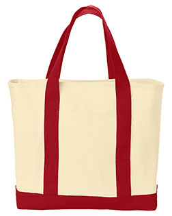 Port & Company B400 2-Tone Shopping Tote