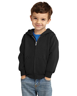 Port & Company Toddler Core Fleece Full-Zip Hooded Sweatshirt. CAR78TZH