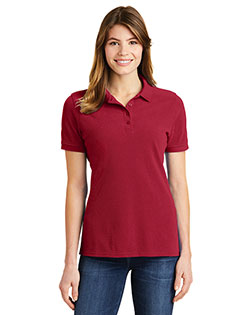 Port & Company Ladies Combed Ring Spun Pique Polo. LKP1500