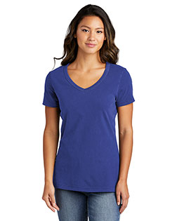 Port & Company Ladies Beach Wash Garment-Dyed V-Neck Tee LPC099V