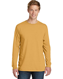 Port & Company Beach Wash Garment-Dyed Long Sleeve Tee PC099LS