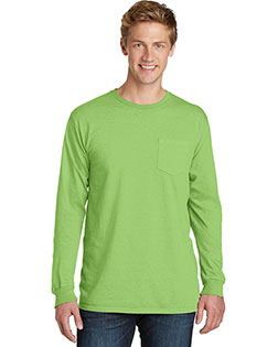 Port & Company Beach Wash Garment-Dyed Long Sleeve Pocket Tee  PC099LSP