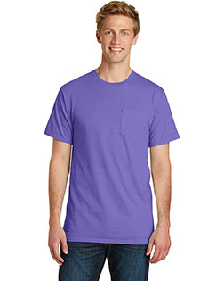 Port & Company Beach Wash Garment-Dyed Pocket Tee.  PC099P