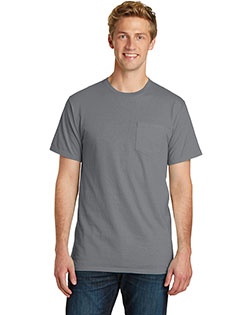 Port & Company Beach Wash Garment-Dyed Pocket Tee.  PC099P