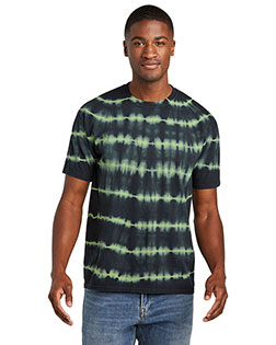 Port & Company ®  Allover Stripe Tie-Dye Tee PC142