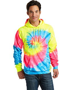 Port & Company Tie-Dye Pullover Hooded Sweatshirt. PC146