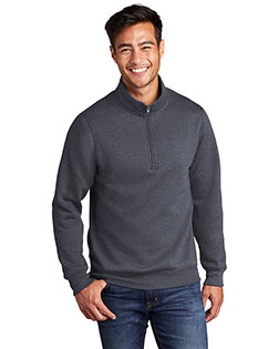 Port & Company Core Fleece 1/4-Zip Pullover Sweatshirt PC78Q