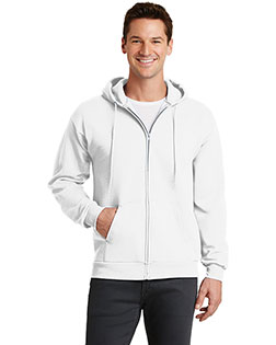 Port & Company PC78ZH Men 7.8 Oz Full Zip Hooded Sweatshirt