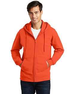 Port & Company Fan Favorite Fleece Full-Zip Hooded Sweatshirt. PC850ZH In Big & Tall Sizes