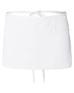 Q-Tees Q2115 Waist Apron with Pockets at BigNTallApparel