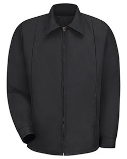 Red Kap JT50L Perma-Lined Panel Jacket Long Sizes at BigNTallApparel
