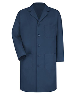 Red Kap KP14EXT Button Front Lab Coat Extended Sizes In Big & Tall Sizes