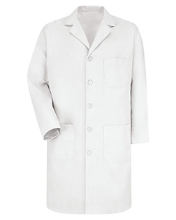 Red Kap KP14EXT  Button Front Lab Coat Extended Sizes