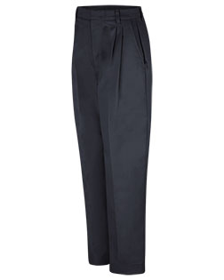 Red Kap PT39 Women's Pleated Twill Slacks at BigNTallApparel