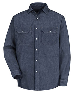 Red Kap SD78  Deluxe Denim Long Sleeve Shirt