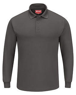 Red Kap SK6L  Long Sleeve Performance Knit Polo