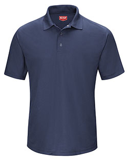 Red Kap SK74  Short Sleeve Performance Knit Gripper-Front Polo