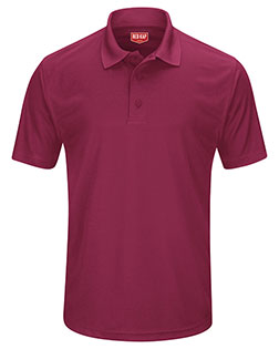 Red Kap SK96  Short Sleeve Performance Knit Pocketless Core Polo