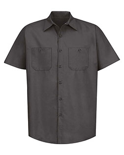Red Kap SP24T Short Sleeve Work Shirt Long Size