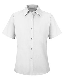 Red Kap SP25  Women's Short Sleeve Specialized Pocketless Work Shirt