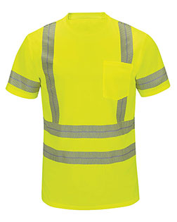 Red Kap SVY4T High Visibility Short Sleeve T-Shirt - Tall Sizes at BignTallApparel