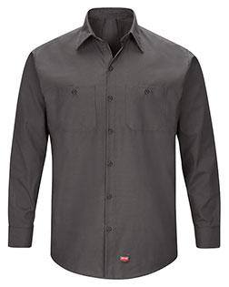 Red Kap SX10 Mimix™ Long Sleeve Work Shirt In Big & Tall Sizes