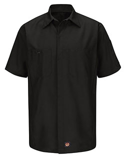 Red Kap SY20  Short Sleeve Automotive Crew Shirt