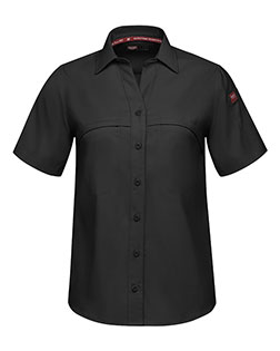 Red Kap TSW1 Women's Cooling Work Shirt At BigNTallApparel