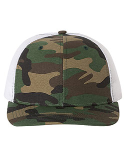 Richardson 112P  Patterned Snapback Trucker Cap